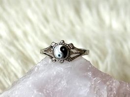 Ring Silber Yin und Yang