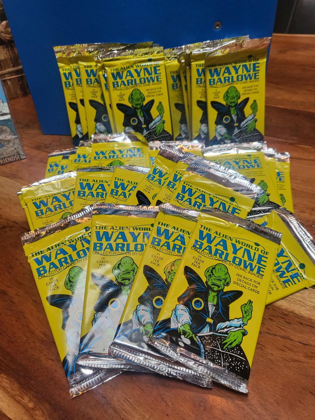 Sammelbilder & Trading cards: TRADING CARDS WAYNE BARLOWE 1994 – Neu und originalverpackt aus Schönenberg ZH von heaangst