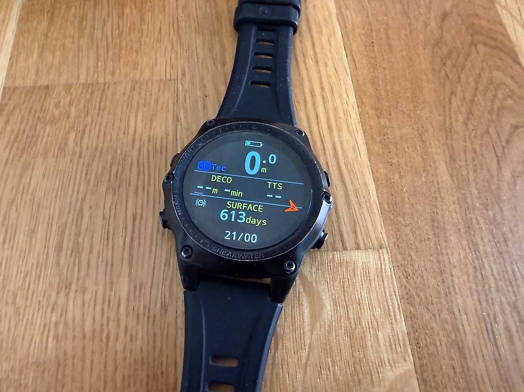 Smartwatch: Tauchcomputer Sherawater Teric – Usato da Düdingen venduto da ChrisSpareShelf