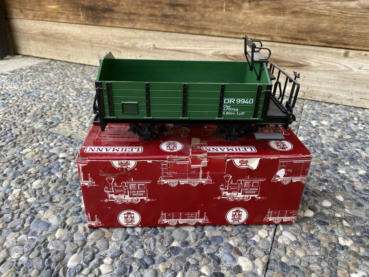 LGB Modelleisenbahnen: Gpterwagen LGB – Neu und originalverpackt aus Saanen von Chrigels89