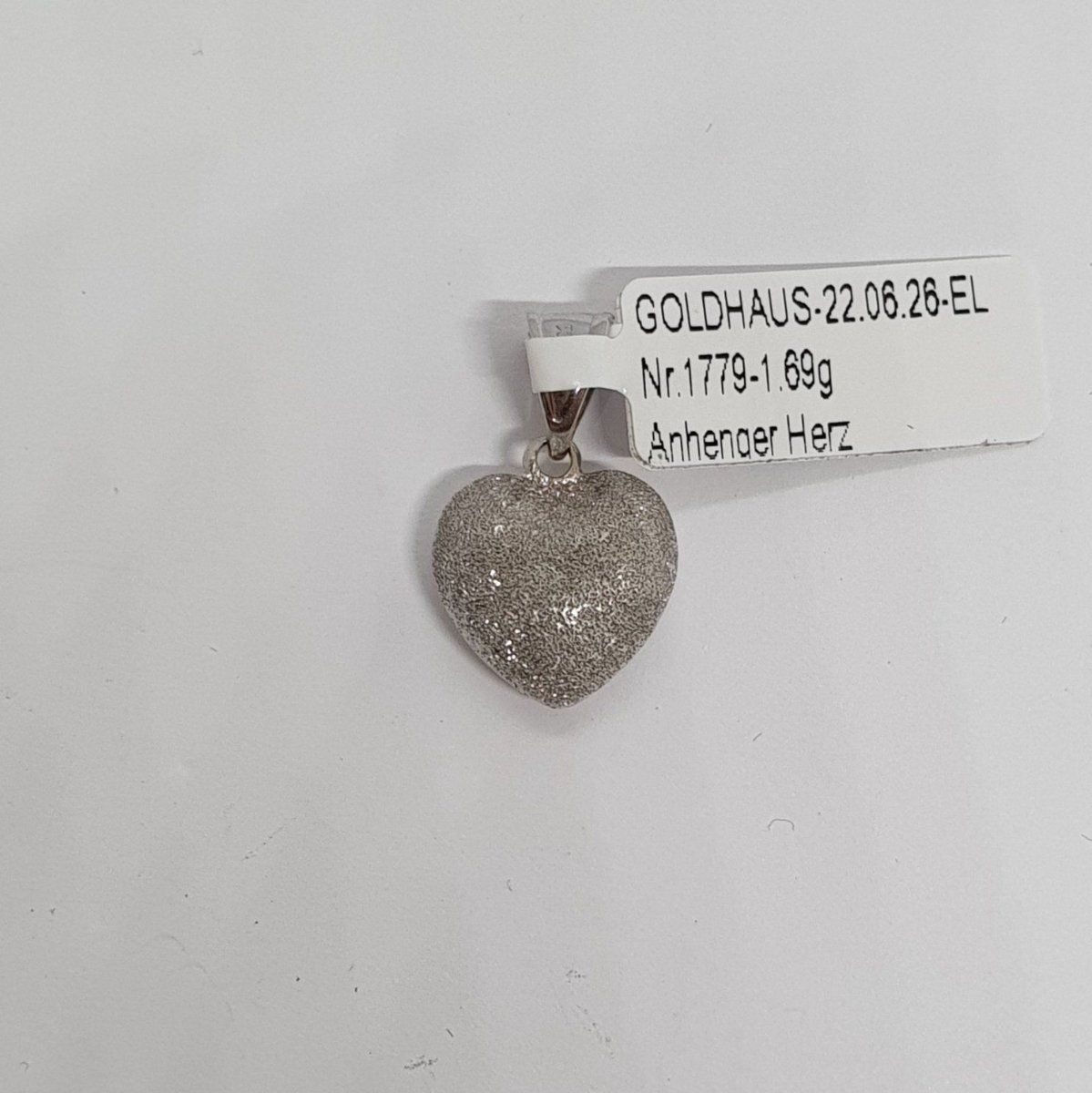 Ciondoli: Echt 14K Gold - Herz Anhänger – Usato da Luzern venduto da luzerngoldhaus