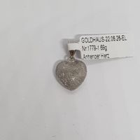 Echt 14K Gold - Herz Anhänger