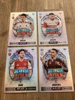 4 Match Attax 20 Jahre Limited Edition Karten Set neu