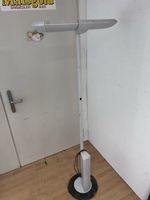 Stehleuchte silber Metall funktionsfähig gebrauchter Zustand