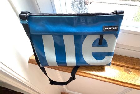 Freitag Tasche F553 LOU, blau/hellgrau. Top Zustand