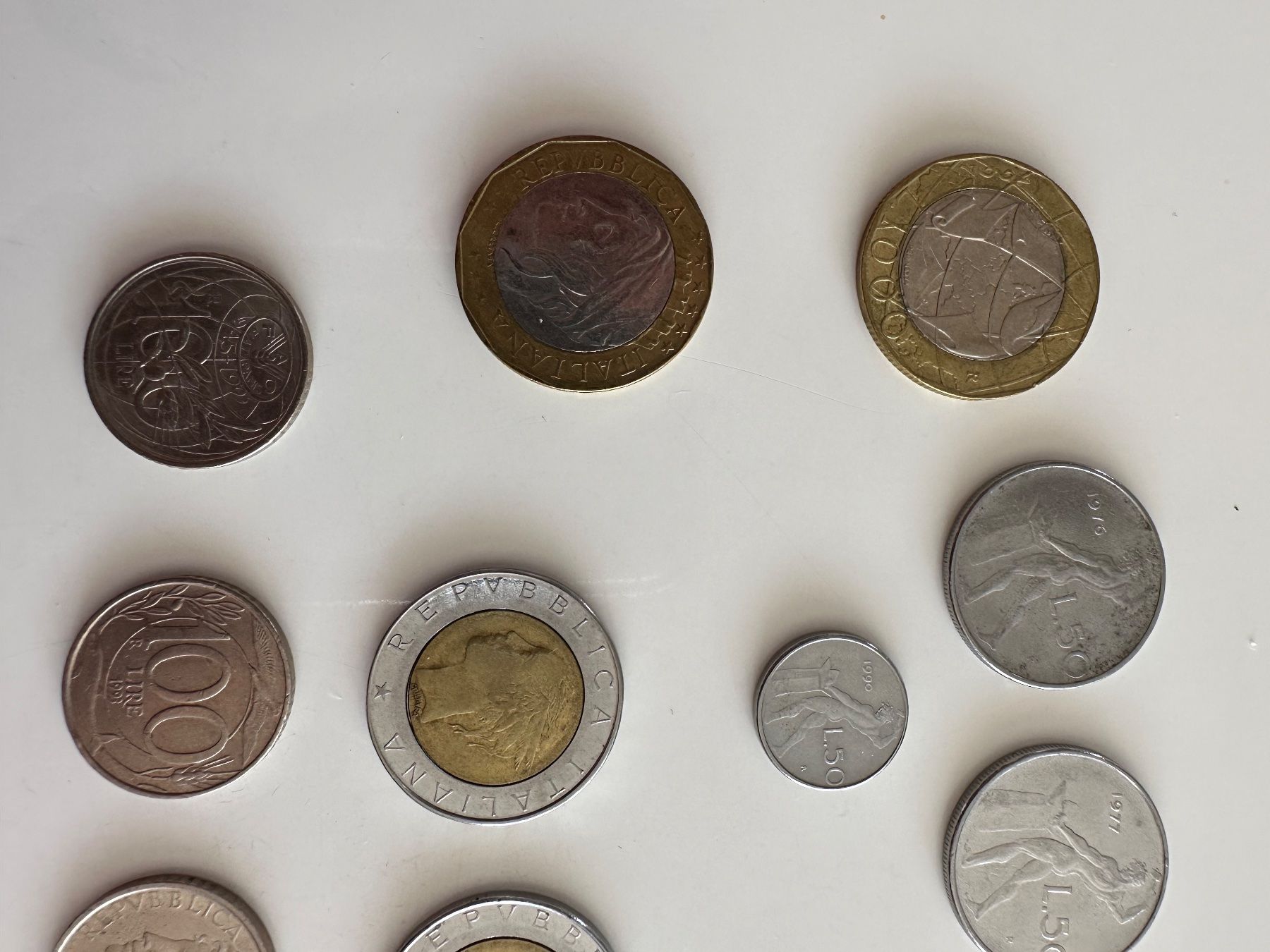 Tutti le monete: Lot de pièces ITALIA Lira – Usato da Le Landeron venduto da Gianns46 1