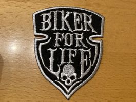 Biker for Life Patch Sticker Aufnäher 910