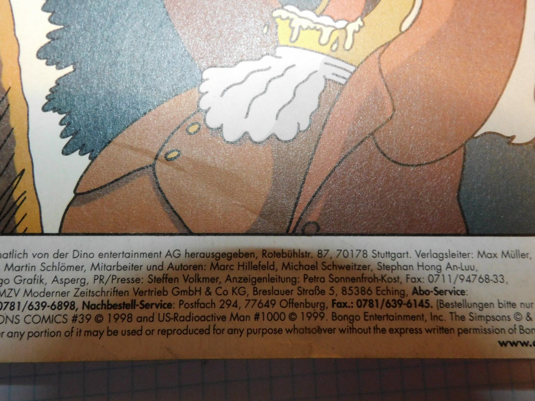Fumetti: Simpsons Comic Hefte v Bongo Div 9 x alte Simpsons  v Bongo – Usato da Sursee venduto da 76 8