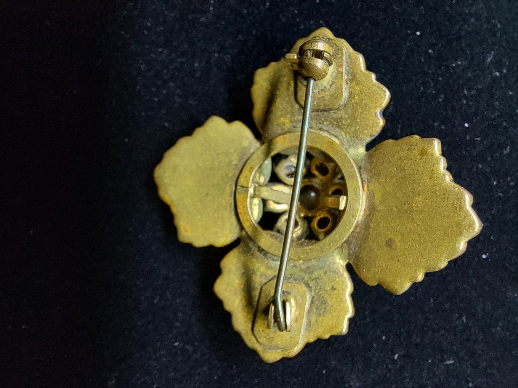 Spille & Fermagli: Alte schöne Brosche in Blumenform, Vintage – Usato da Subingen venduto da K7passt_immer 4