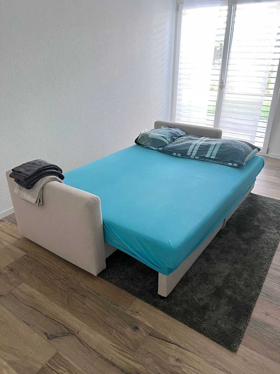 Divani: Schlafsofa beige gebraucht – Usato da Brunnen venduto da CS6440