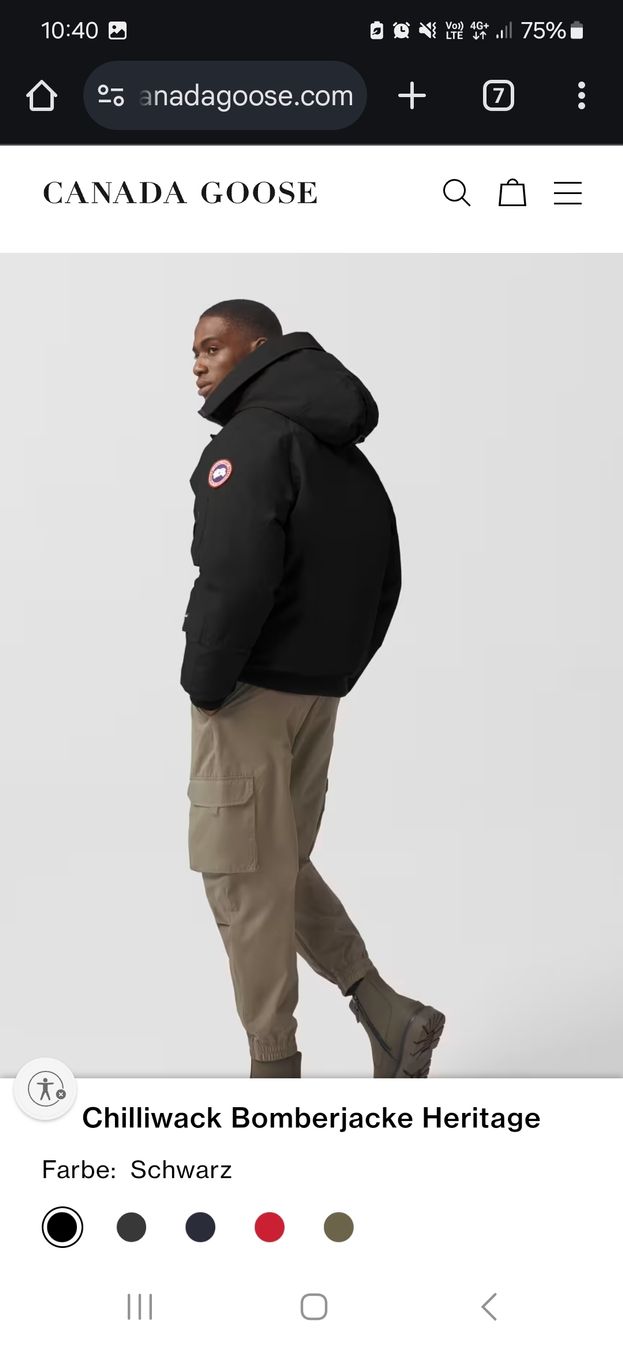 Canada Goose Giacche: Canada Goose Chilliwack Bomberjacke Schwarz Gr. M – Usato da Dorf venduto da Messer-Schweiz 4
