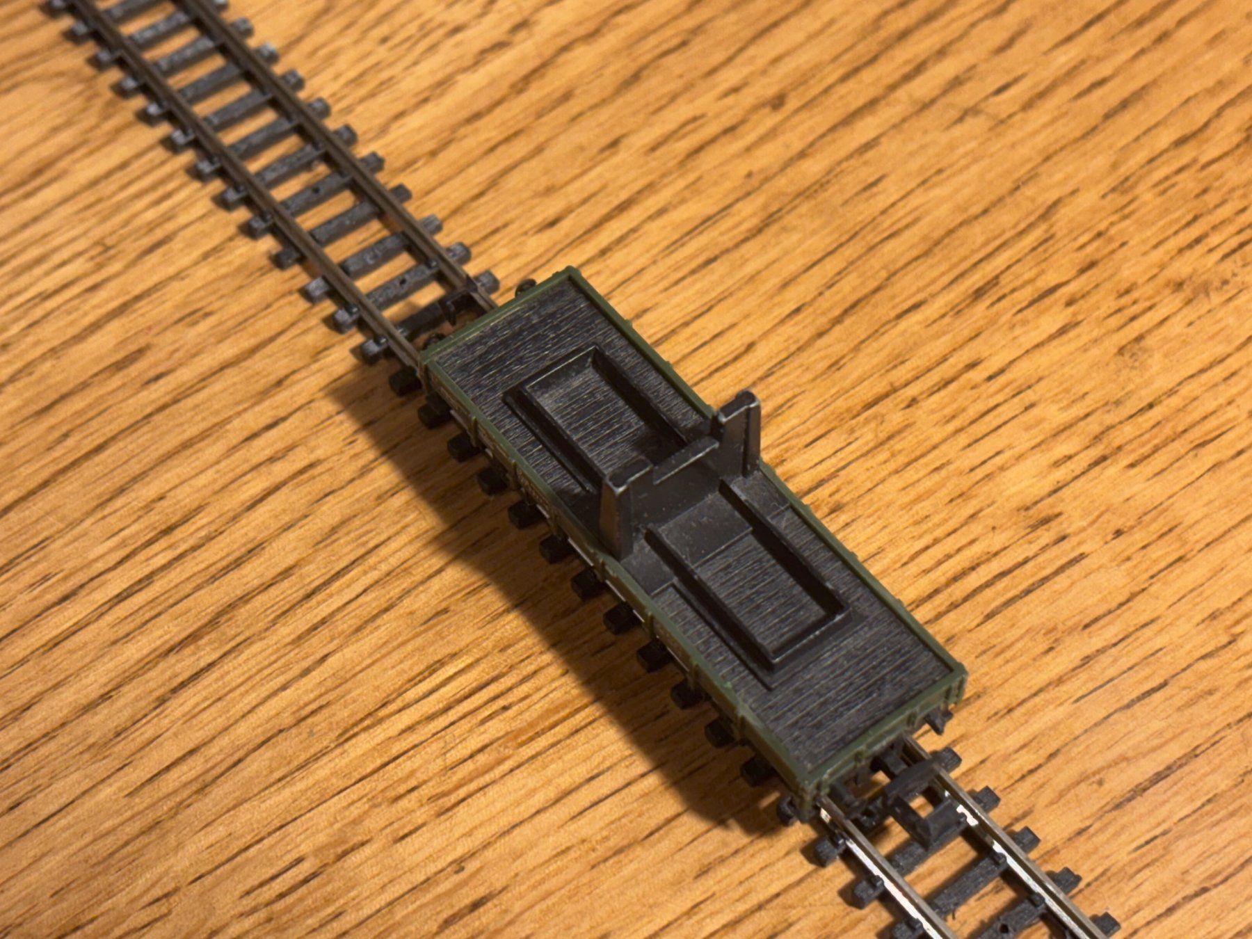 Modellini di ferrovie: e1780: Beiwagen Kran (Spur N) – Usato da Birsfelden venduto da Birs_25 3