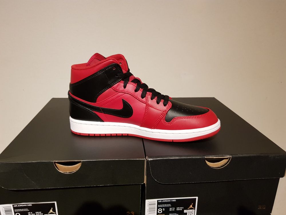 Original Nike Air Jordan Mid RED NEU (Neu und