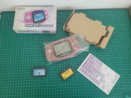 Pink Game Boy Advance + 2 Games! Boxed, Working!🕹️🎮 50
