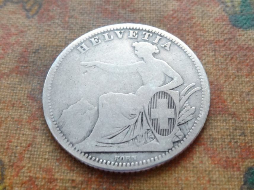 Tutti le monete: 1 Fr. 1861   (B) – Usato da Romanel-sur-Lausanne venduto da Swift13 1