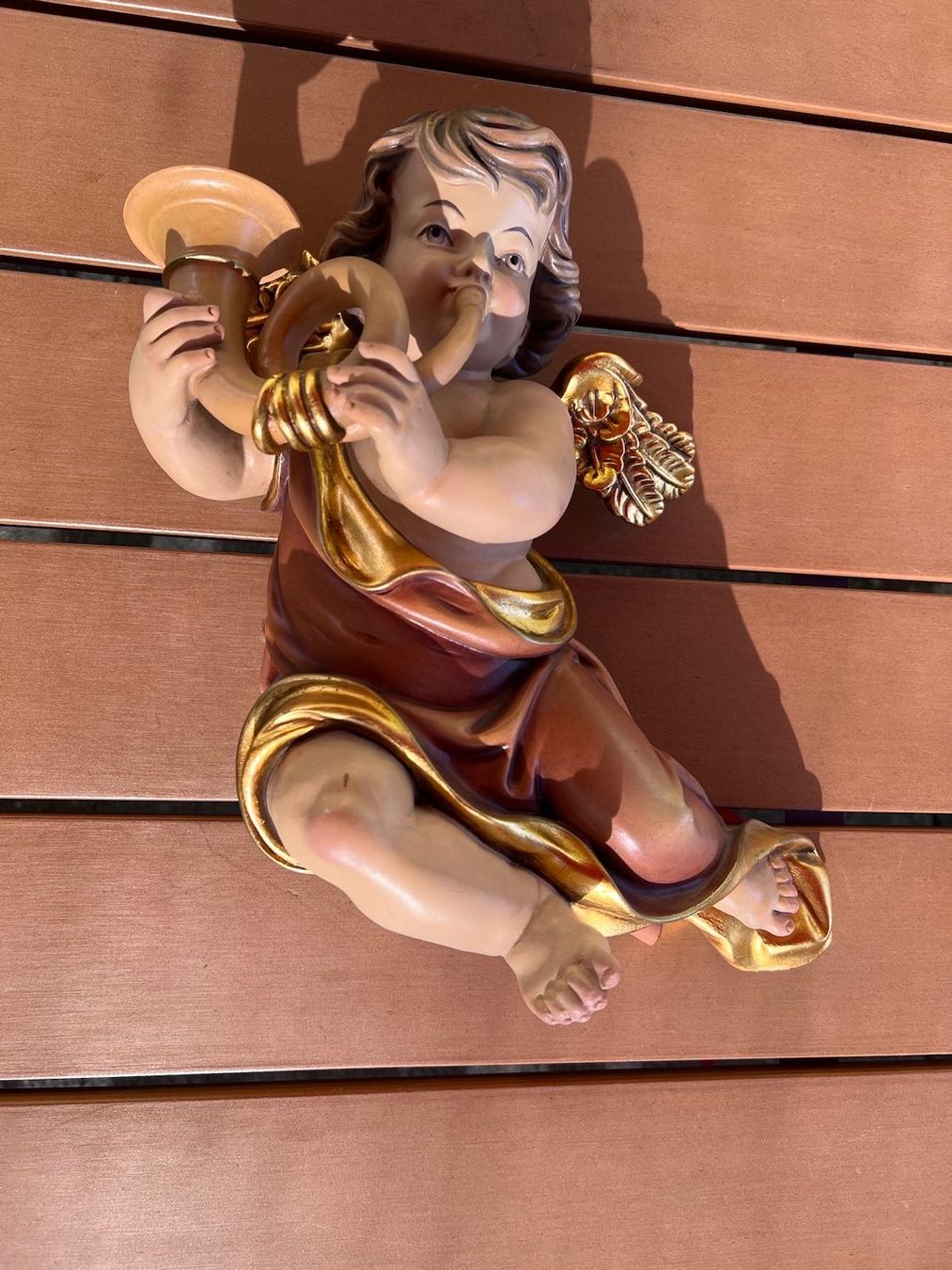 Statuette: Holzengel von C.+E. Wallnöfer-Grond – Usato da Rüti ZH venduto da Atina.c
