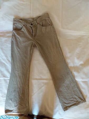 Levis Cordhose beige Gr. 29x30 Bootcut Retro Look 70er Jahre