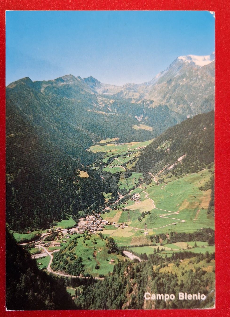 Cartoline postali: Campo Blenio 1992 – Usato da Melchnau venduto da Fishel
