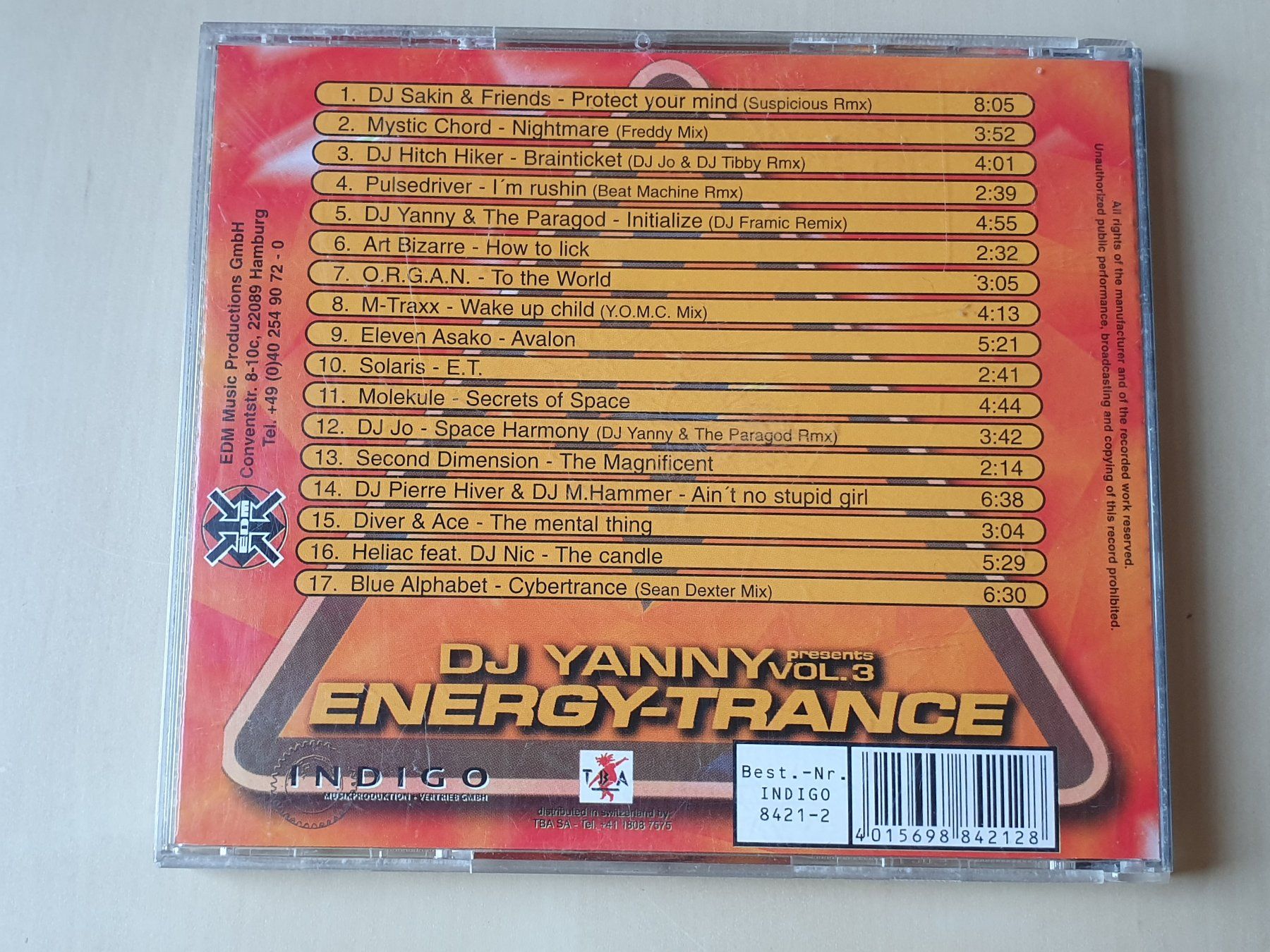 CD: Energy-Trance vol. 3 – Usato da Stansstad venduto da collectorsshop 1