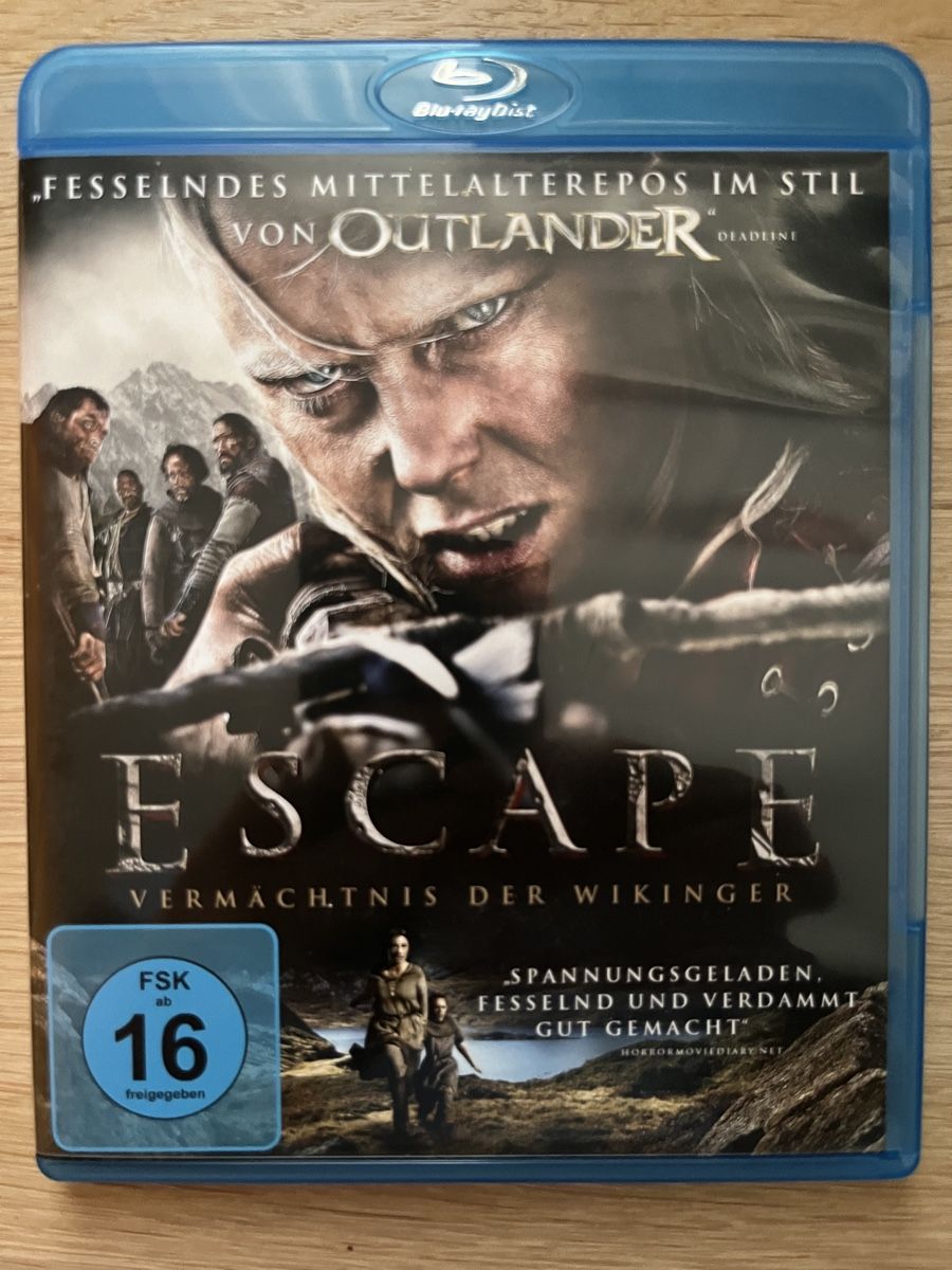 Tutti i DVDs: Escape - Das Vermächtnis der Wikinger Blu-ray – Usato da Au ZH venduto da Blur.ay