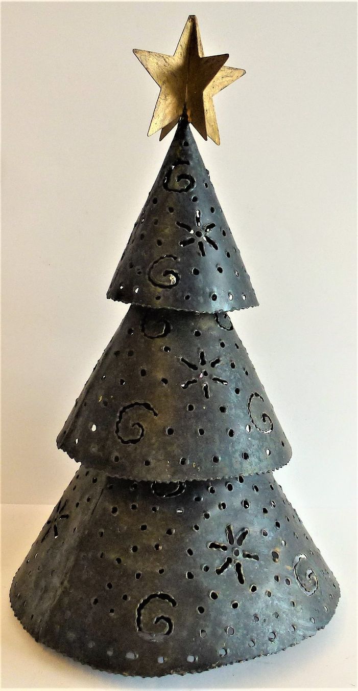 Tutte le decorazioni: Metall-Weihnachtsbaum – Usato da Murgenthal venduto da B.StM 3