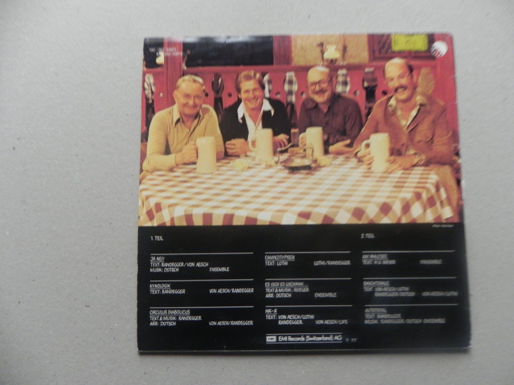 Schallplatten: LP Schweiz Cabarte Rotstift Schweizer Humor 1977 – Gebraucht aus Siebnen von krimsie 1