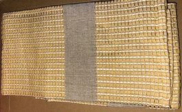 Handtuch 84 cm.X46 cm. Handgewoben Swiss gelblich