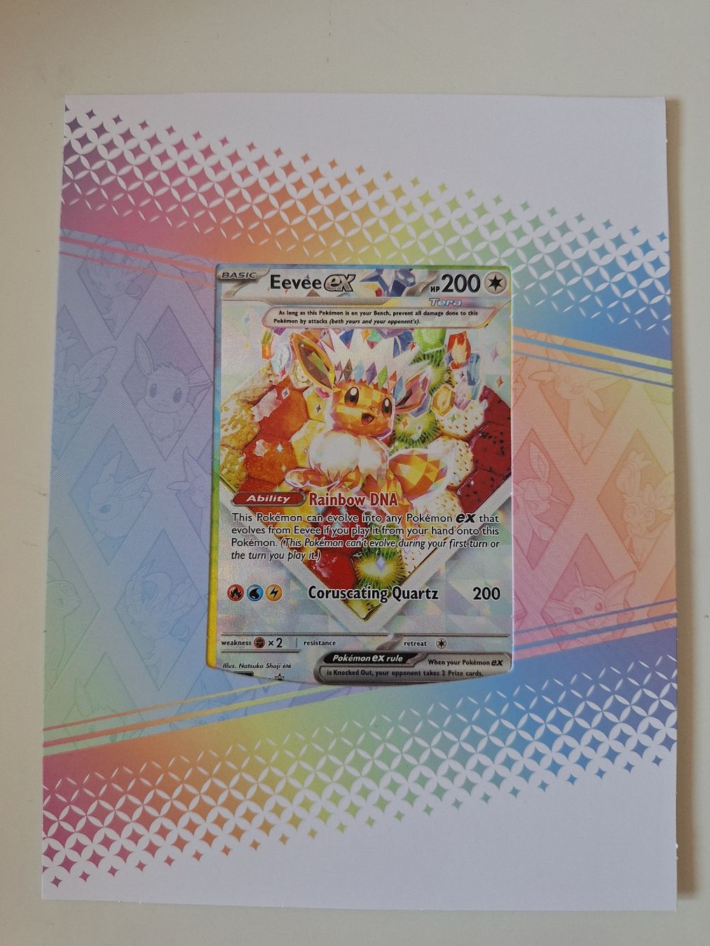 Pokemon Eevee ex (SVP 174) Promotion Prismatic Evolutions | Kaufen auf ...