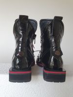 Stiefeletten NEU/ YKK echtes Lackleder NP280