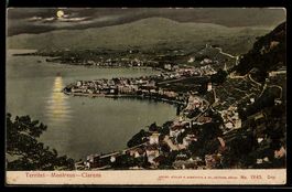 Territet, Panorama mit Montreux, Clarens