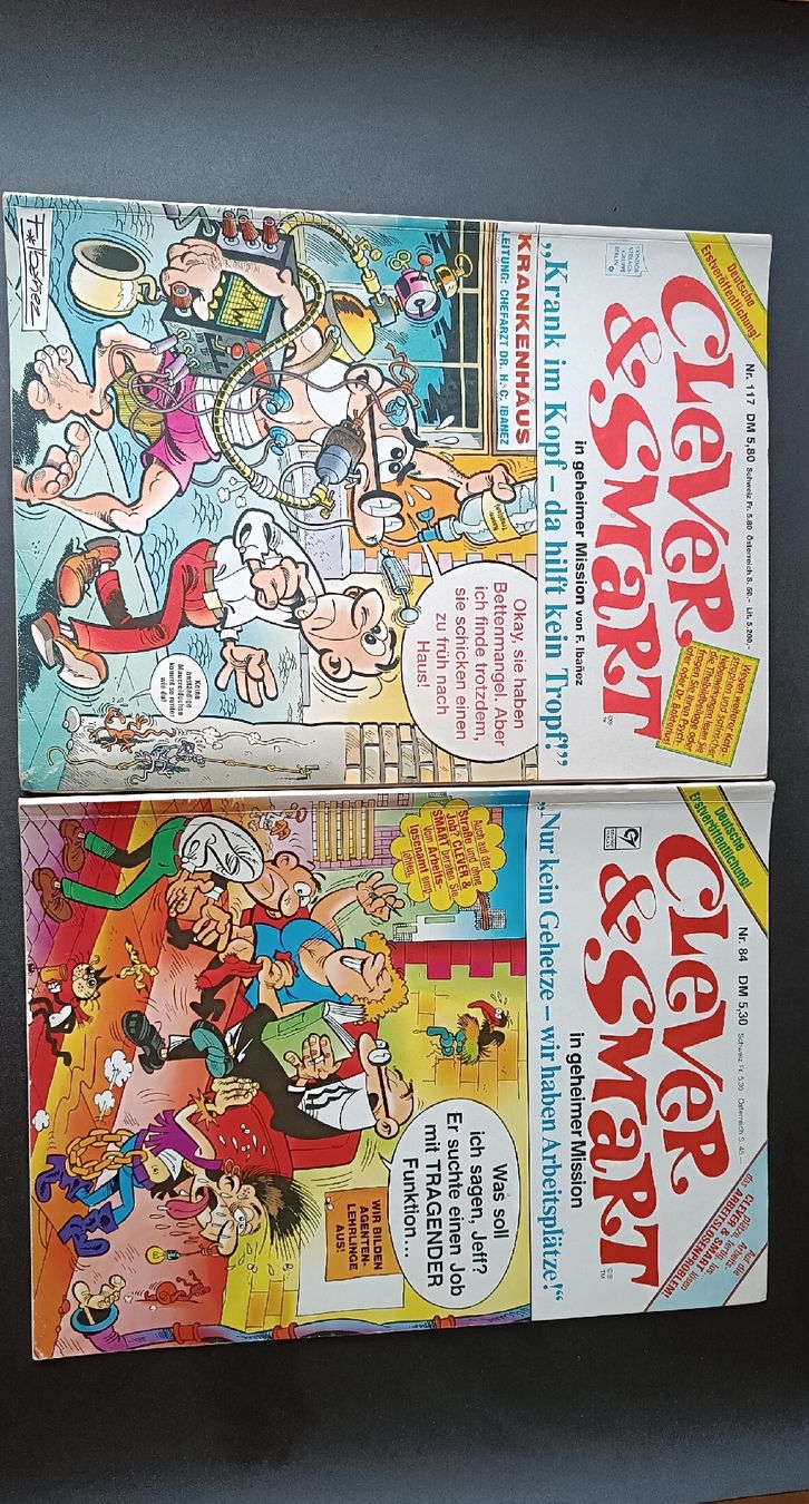 Comics: 11 Clever und Smart – Gebraucht aus St. Gallen von Nightingale22