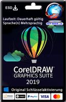 CorelDRAW Graphics Suite 2019, Windows kein ABO Dauer Lizenz