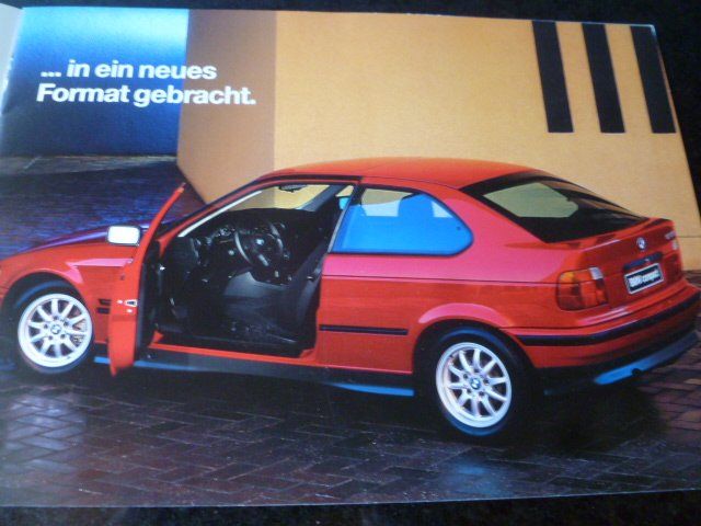 BMW Documenti: BMW 316i compact Prospekt 1994 – Usato da Zofingen venduto da sosalinos01 1