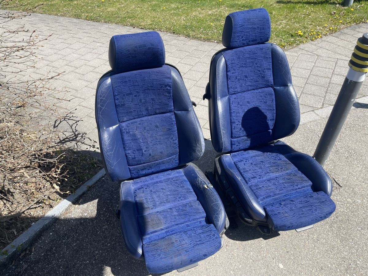 BMW Tutti pezzi di ricambio auto: BMW E36 Coupé/ Cabrio / Compackt M-Packet Sitze – Usato da Zürich venduto da E93 1