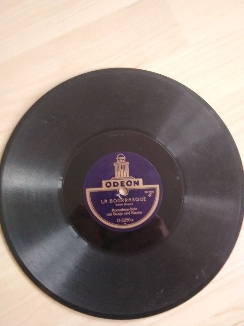 Dischi in vinile: Schellackplatte 10'' - LA BOURRASQUE  / PIACENZA – Usato da Horgen venduto da mar_8rbw