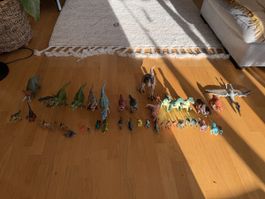 Dinosaurier Figuren Set Konvolut guter Zustand