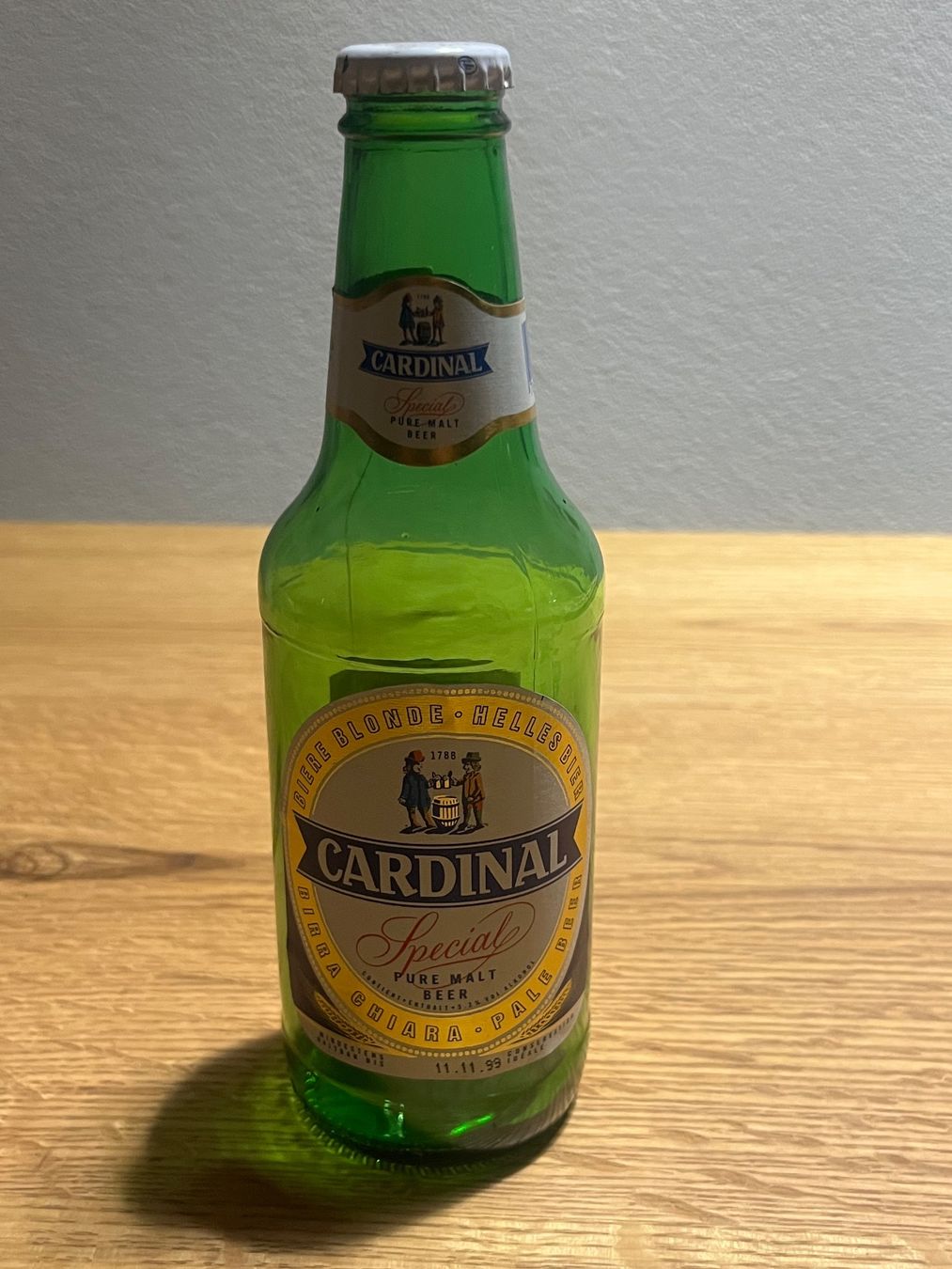 Bevande alcoliche: Cardinal - Special Bier - Joseph Deiss - 11.11.99 – Usato da St.Silvester venduto da Cenosillicaphobist 2