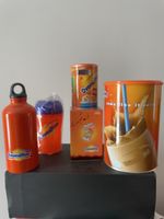 Ovomaltine Konvolut Dosen Wecker Trinkflasche Set neu