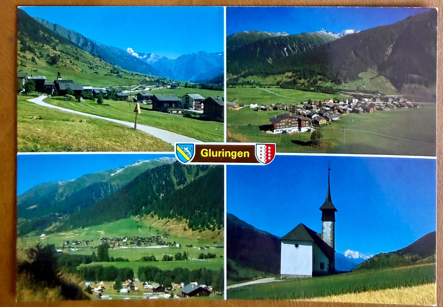 Cartes postales: Gluringen im Goms - Multivue – D'occasion à Lutry par Ediego