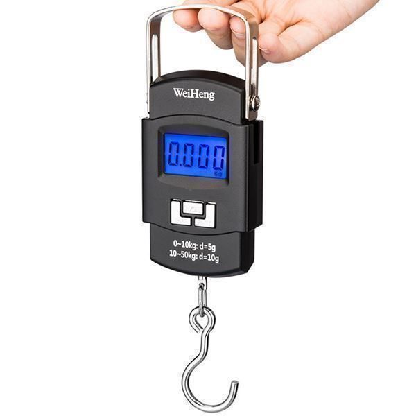 OcioDual Digital Angelwaage - Präzise Waage Für Angler Bis 40 Kg