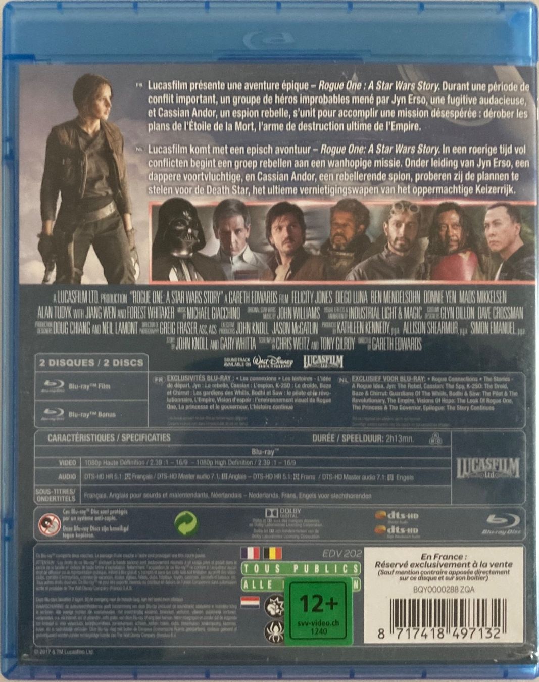 Tutti i DVDs: ROGUE ONE : A STAR WARS STORY – Usato da Poliez-Pittet venduto da Newtown-Records 1