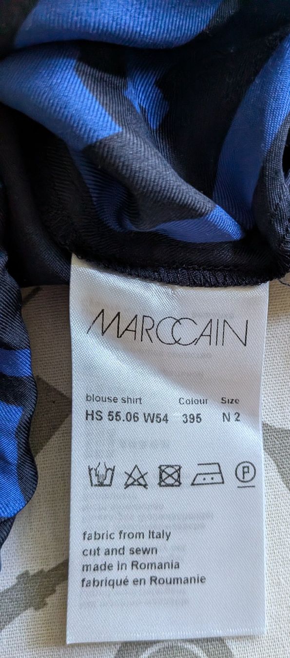 Marc Cain T-shirt: Marc Cain Sommer Shirt Gr. N2. Seide/Polyester – Usato da Zumikon venduto da 88August88 1
