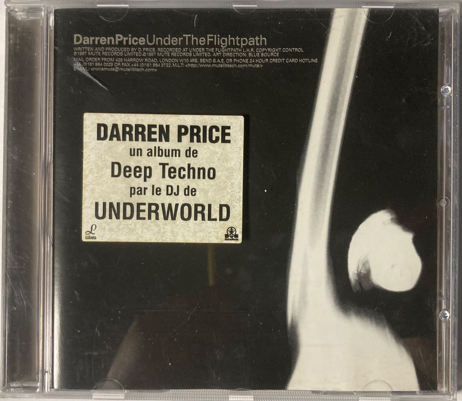 CD: DARREN PRICE - UNDER THE FLIGHTPATH – Usato da Poliez-Pittet venduto da Newtown-Records
