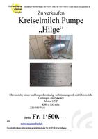 Kreiselmilch Pumpe Hilge