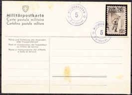 Militärpostkarte  2:Wk Mit Soldatenmarke