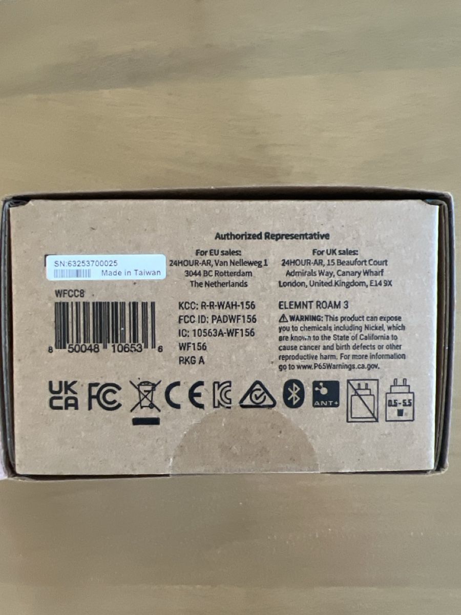 Pièces détachées: Original verpackter Wahoo Roam 3 – Neuf avec emballage d'origine à Kloten par nil_85ng 1