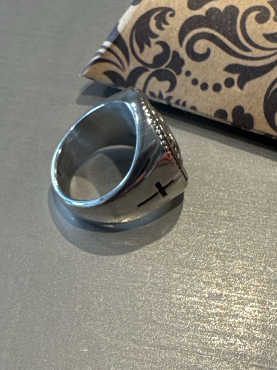 Ringe: Fingerring, Ring Edelstahl mit Herz, NEU 18 mm – Neu (gemäss Beschreibung) aus Lotzwil von Tgdromad 1