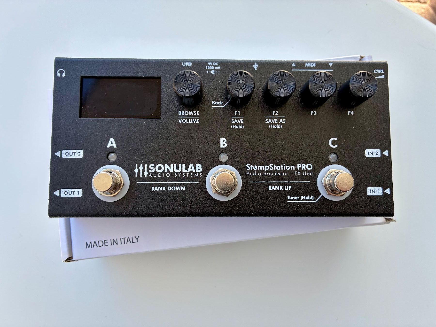 Amplificateurs: Sonulab StompStation PRO – D'occasion à Hagneck par Nnalu