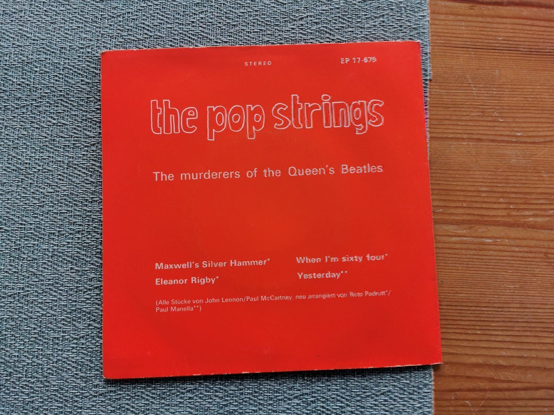 Dischi in vinile: The Pop Strings - Beatles Songs EP 1970 – Usato da Sempach venduto da Allmusic 1