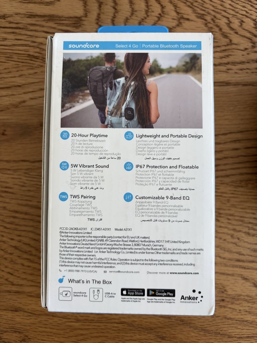Soundcore Lautsprecher: Soundcore Select 4 Go Bluetooth-Lautsprecher – Gebraucht aus Uster von fni89 3